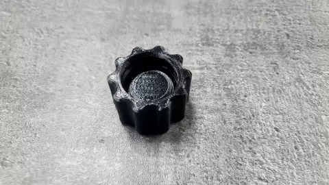Icebox drain cap (plus bubbler cap)