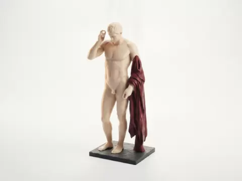 Iron Germanicus Classical Roman Statue 3D Printable