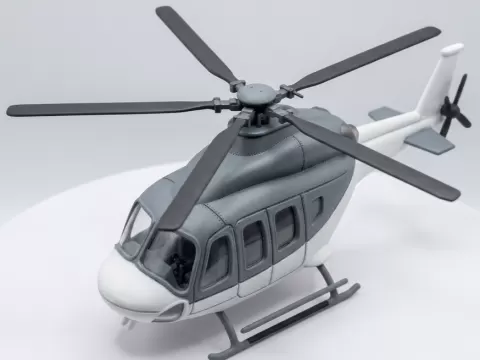 Helicopter Modelby Crimson Hero