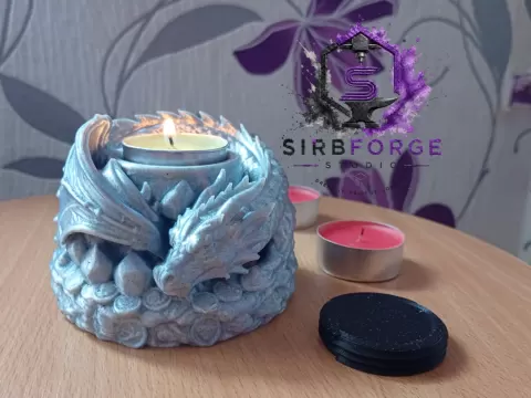 🐉 Guardian Dragon Tea Light Holder 🐉