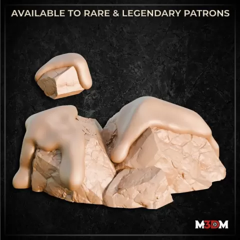Ooze Covered Rocks (2 Versions) by M3DM