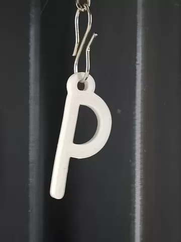 P keychain