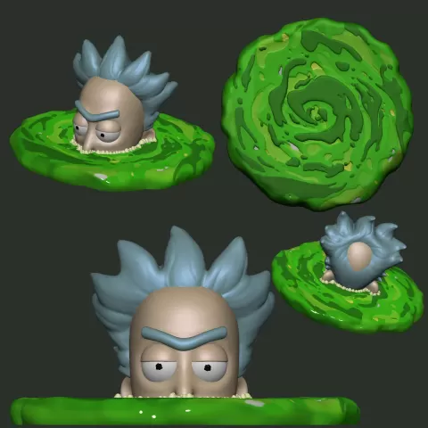 Rick Sanchezby GALAXIARUM 3D
