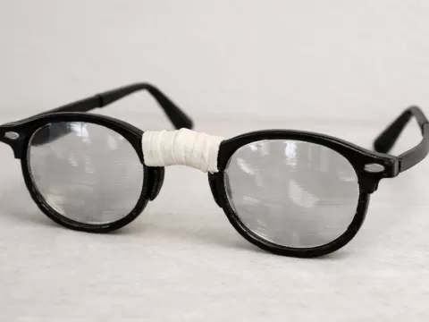 Taped Glasses