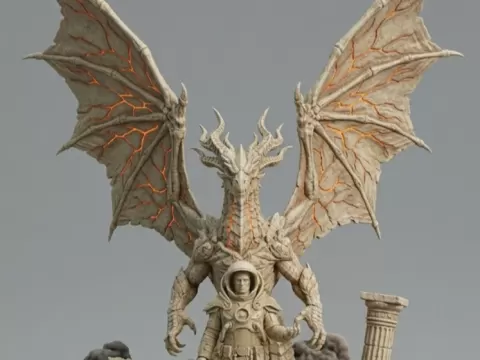 Dragão Vulcânico do Abismo