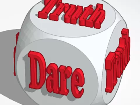 Truth or Dare Dice