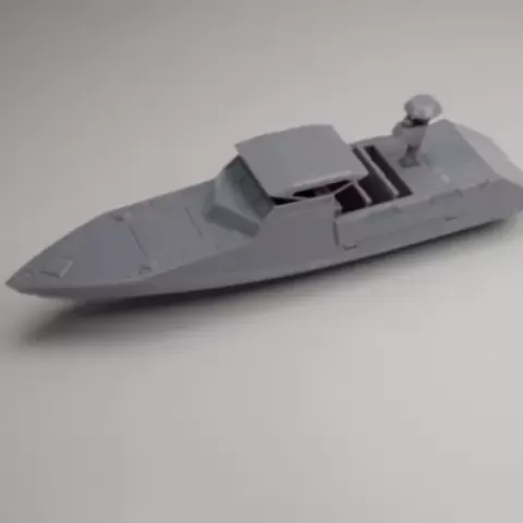 Free Vehicles & Machinery STL Download - CCV Military Speed Boat 🚤 Lancha Rápida Militar CCV by AsTa & Noni