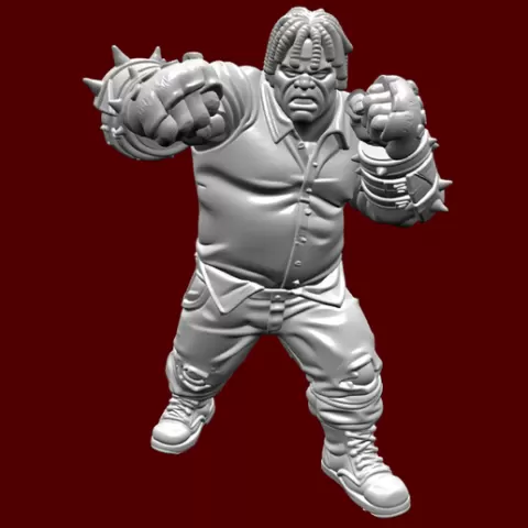 Dalmo (Gloves/Luvas) - Paranormal Order - Ordem Paranormal RPG/Zombicide/Call of Cthulhu