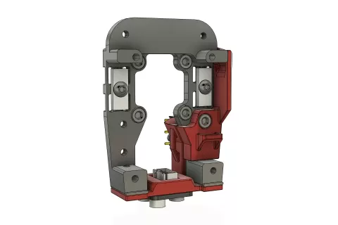 CNC X-Carriage Add-On Parts for VORON Stealthburner (Vitalii3D)