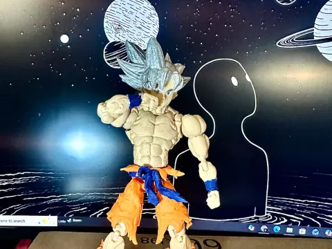 Goku – Fully Articulated 3D Action Figure