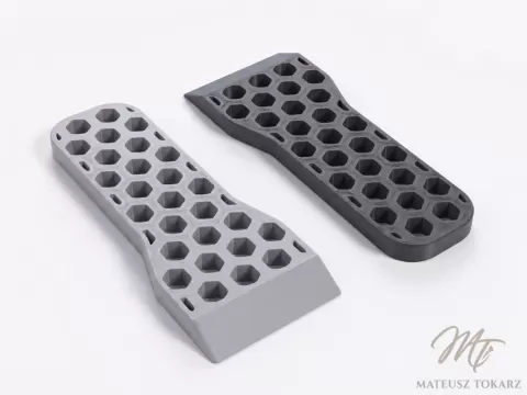 Honeycomb Bed Scraper 3D Print Removal Tool