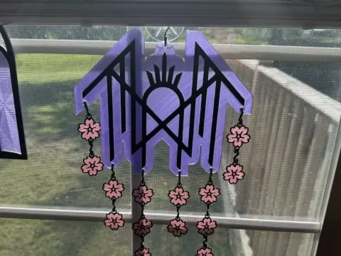Sleeptoken suncatcher