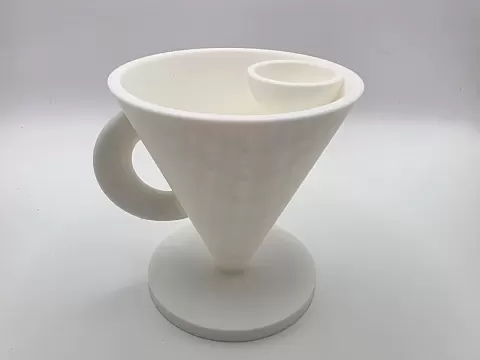 mini chip cup with handle