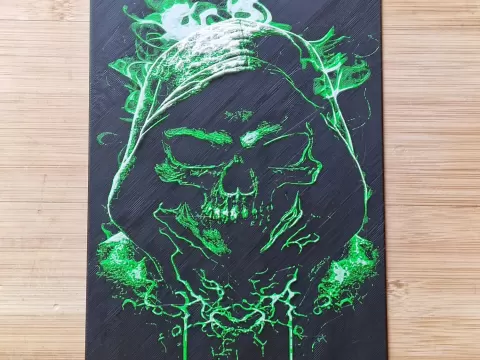 Skeletor Hueforge - 3 colors
