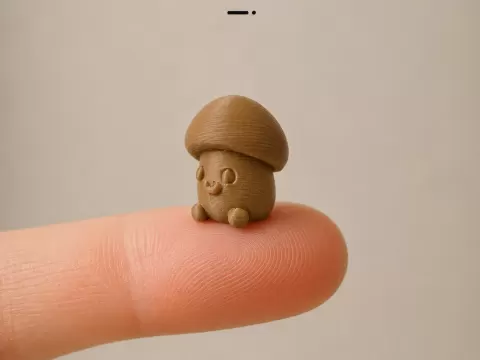 Mushroom Buddy – Mini Model Fast Print