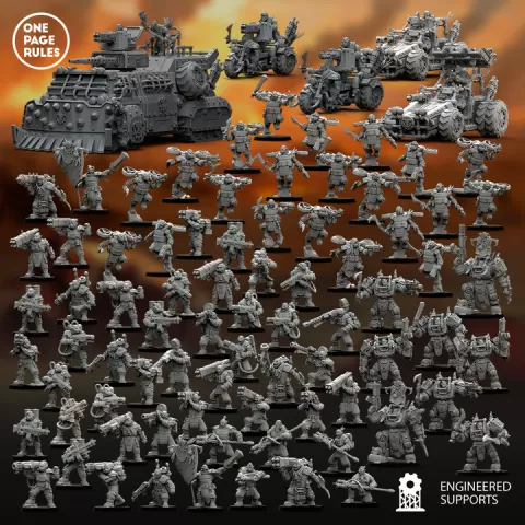 Orc Marauders - Army Bundle #2 by One Page Rules