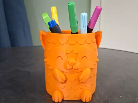 Happy Fox Desk Buddy