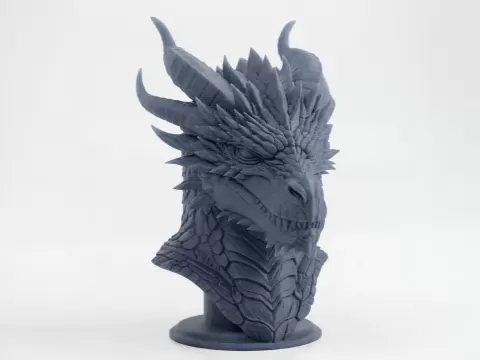 Storm Dragon Bust
