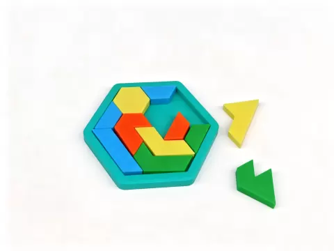 Logical Thinking Training Puzzle Blocks