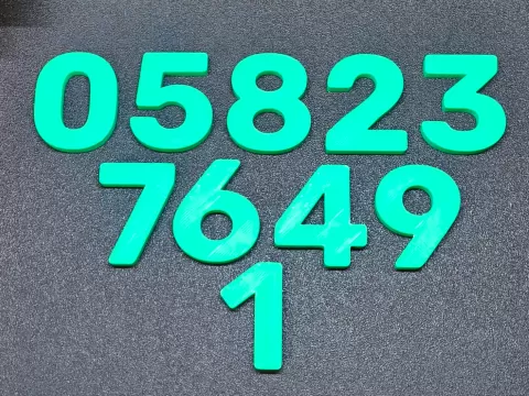 Numbers scalable
