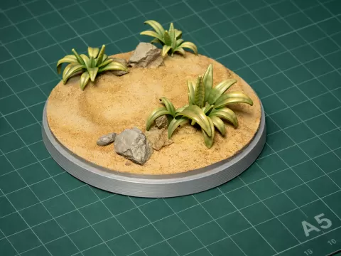 Miniatura terrain Base tierrina