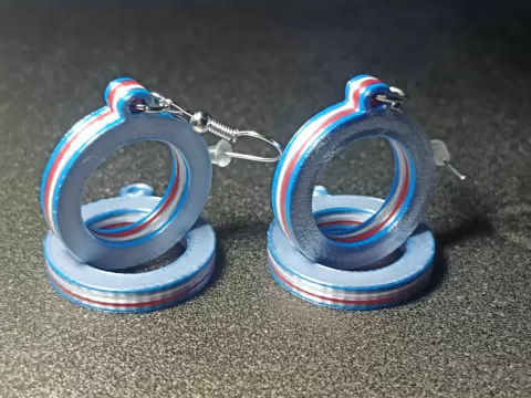 Pendientes Tommy Hilfiger 2 (Plateado)