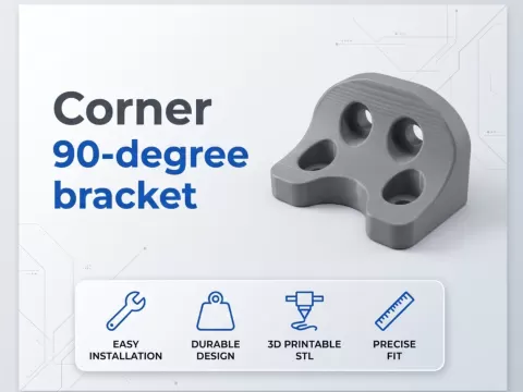90-degree bracket
