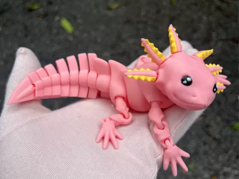 Articulated Mini FLEXI AXOLOTL