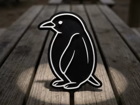 Wall Art Pingüino