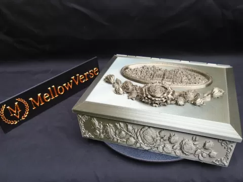The Secret Rose Garden – Victorian Jewelry Box - MellowVerseby WHCDesigns