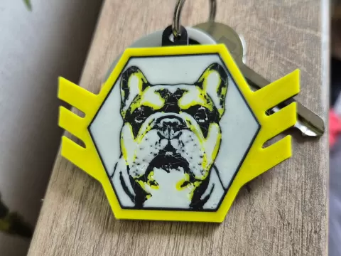 Keychain lesgouleaufamilly
