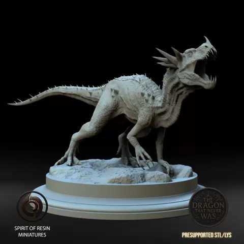 Angarath, the Dragon that Never Was by Spirit of Resin Miniatures