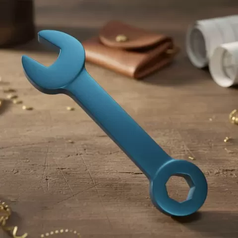 Wrench keychain