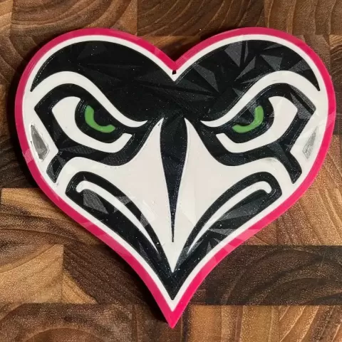 Seattle Seahawks Heart