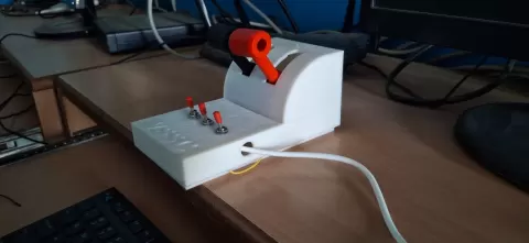 VSSC Flight Console - Custom Throttle & Flaps Quadrant (Hall Effect Sensors)