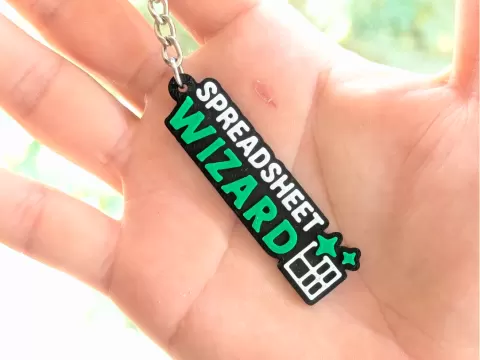 Spreadsheet Wizard - Keychain