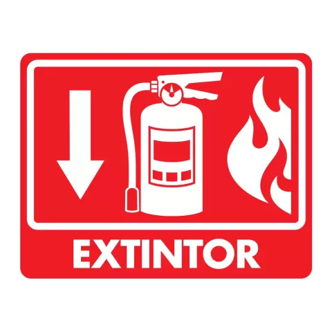 señal extintor contraincendios