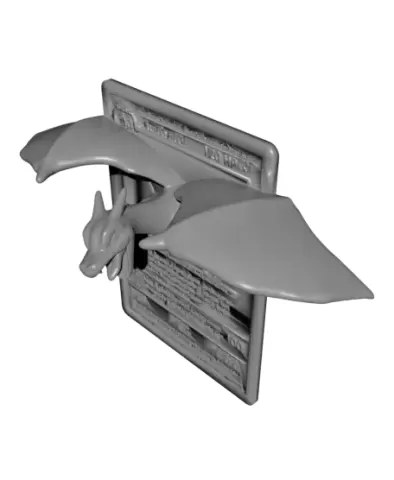Charizard Card 4D.stl