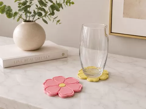 Cherry Blossom coaster set