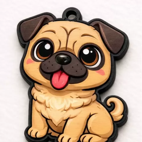 LLavero Pug