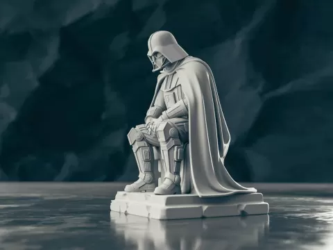 Lord Darth Vader - Contemplation Statue