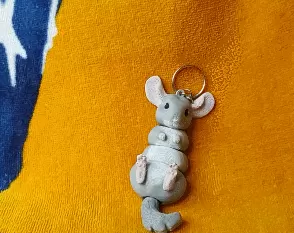 Chinchilla Keychainby KelRoli
