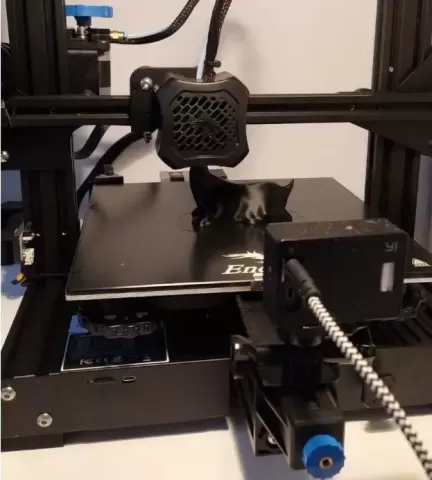 GoPro type camera mount for Ender 3v2by DwDave