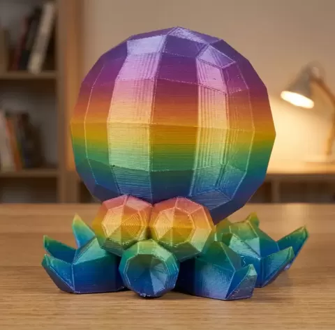 LOW POLY OCTOROK OCTOPUS