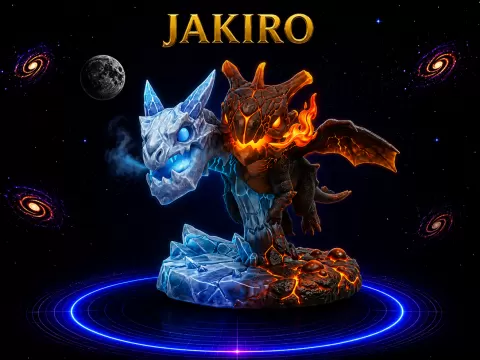 DOTA 2 JAKIRO CHIBI STYLE