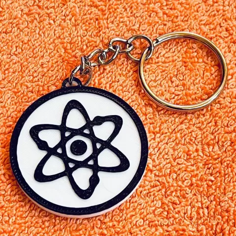 Keychain Danger Nuclear
