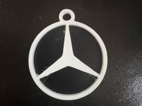 llavero mercedes
