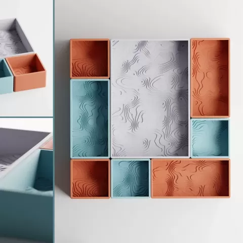 Stepped Boxes (3 Sizes)