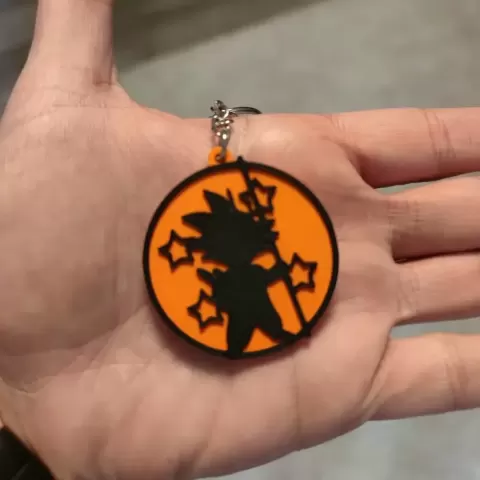 Goku KeyChain