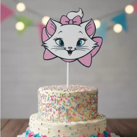 Cake Topper Marie Aristocats